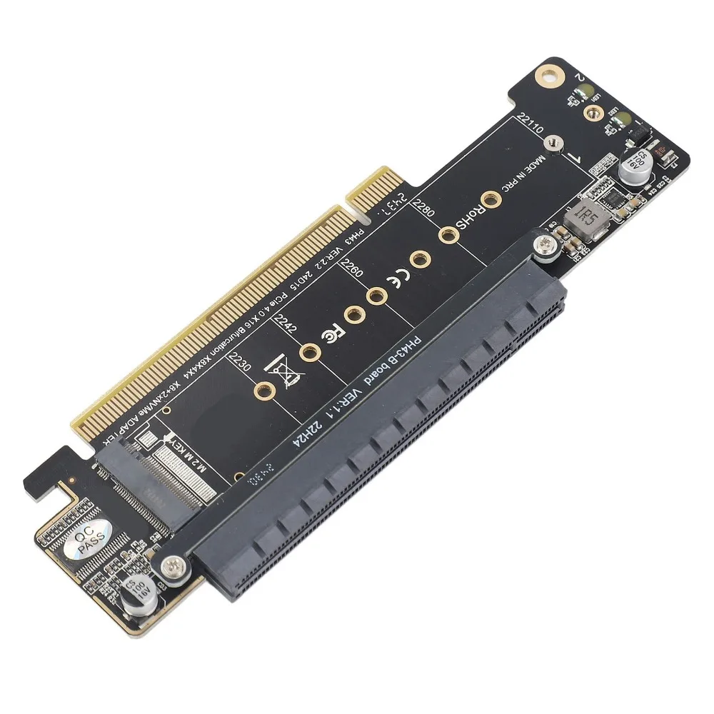 Портативная практичная карта расширения Plug and Play PCIe X16: PCIe 4.0 X16 на X8/X4/X4, разветвительная карта расширения
Портативная практичная карта расширения Plug and Play PCIe X16: PCIe 4.0 X16 на X8/X4/X4, разветвительная карта расширения