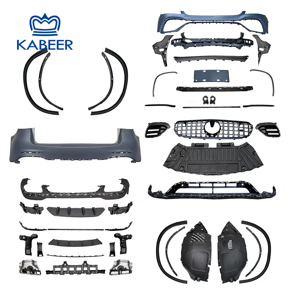 Kabeer Car Accessories Body Kit for Mercedes 2016-2019 GLC W253 AMG GLC63 Look Body Kit Fit for AMG Styling
Kabeer Car Accessories Body Kit for Mercedes 2016-2019 GLC W253 AMG GLC63 Look Body Kit Fit for AMG Styling