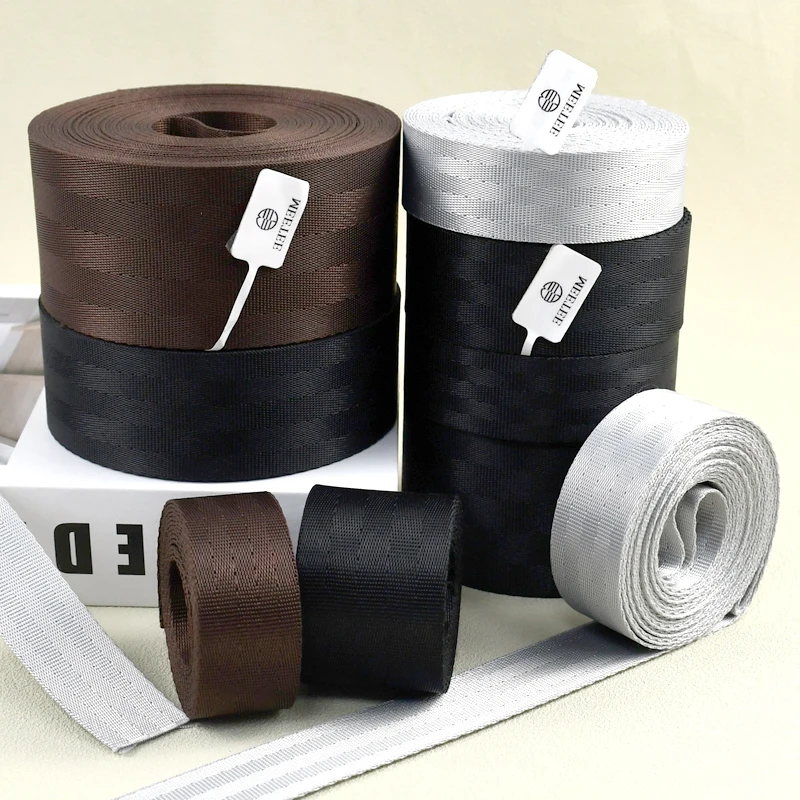 5Meters 20-50mm Webbing Nylon Ribbon Tape for Safety Belt Backpack Strap Bag Band DIY Sewing Binding Luggage Garment Accessories
5Meters 20-50mm Webbing Nylon Ribbon Tape for Safety Belt Backpack Strap Bag Band DIY Sewing Binding Luggage Garment Accessories