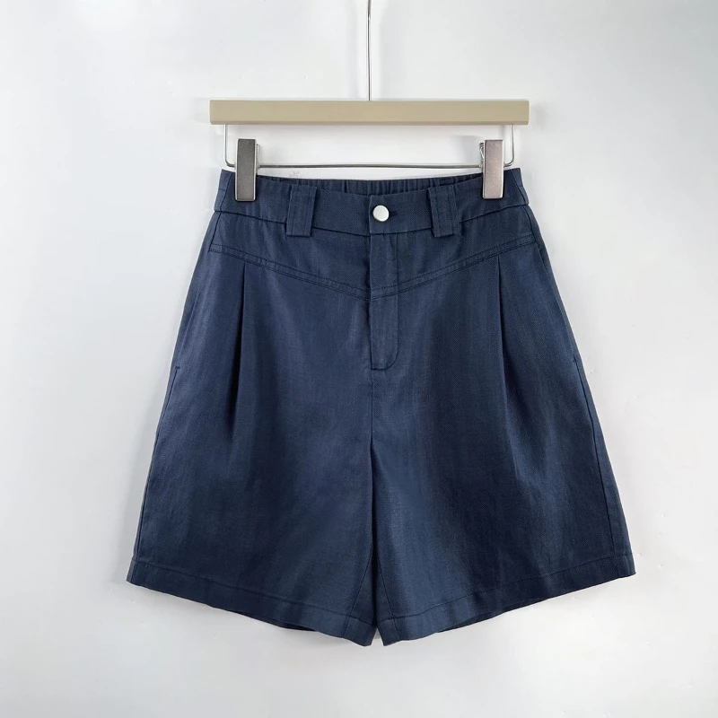 Summer New Casual Shorts Wrinkle Resistant Linen Loose Fit Shorts for Women Black Comfortable Breathable High Waisted Shorts
Summer New Casual Shorts Wrinkle Resistant Linen Loose Fit Shorts for Women Black Comfortable Breathable High Waisted Shorts