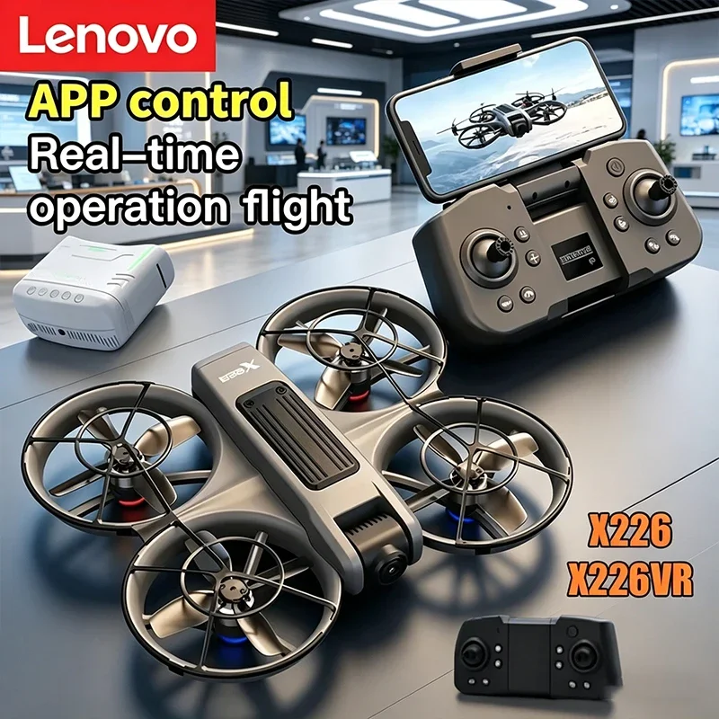 Lenovo X226/X226VR 8K Drone Professional Remote Control Helicopter Plane RC Dron With Screen Quadcopter Toys Gift for Kids
Lenovo X226/X226VR 8K Drone Professional Remote Control Helicopter Plane RC Dron With Screen Quadcopter Toys Gift for Kids