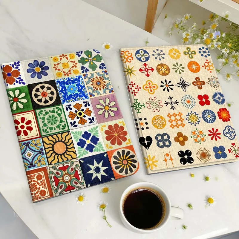 Colorful Floral Ceramic Tiles Tablet Case For Huawei Honor MatePad MediaPad Air 5 6 7 11 V6 V7 V8 V9 X9 X8 T10 T10s C5e T5 Gift
Colorful Floral Ceramic Tiles Tablet Case For Huawei Honor MatePad MediaPad Air 5 6 7 11 V6 V7 V8 V9 X9 X8 T10 T10s C5e T5 Gift