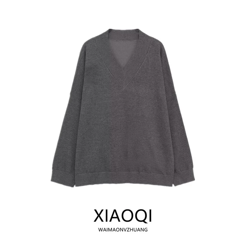 Свободный смешанный вязаный женский свитер Long Sve, новинка осени 202, универсальный, модный, V-Ne, стандартная длина
Свободный смешанный вязаный женский свитер Long Sve, новинка осени 202, универсальный, модный, V-Ne, стандартная длина