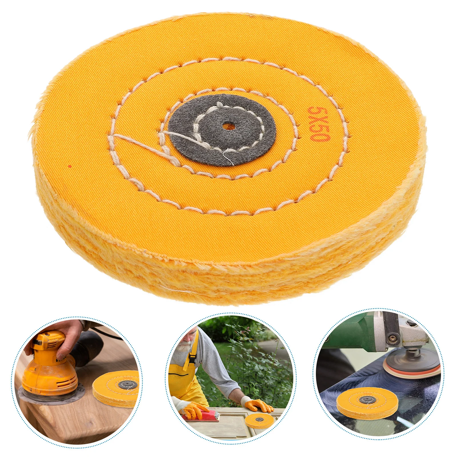 Fabric Buffing Wheel 5 Inch Jewelry Polishing Tool Drill Buffing Pad Metal Aluminum Stainless Steel Polishing Wheel
Fabric Buffing Wheel 5 Inch Jewelry Polishing Tool Drill Buffing Pad Metal Aluminum Stainless Steel Polishing Wheel