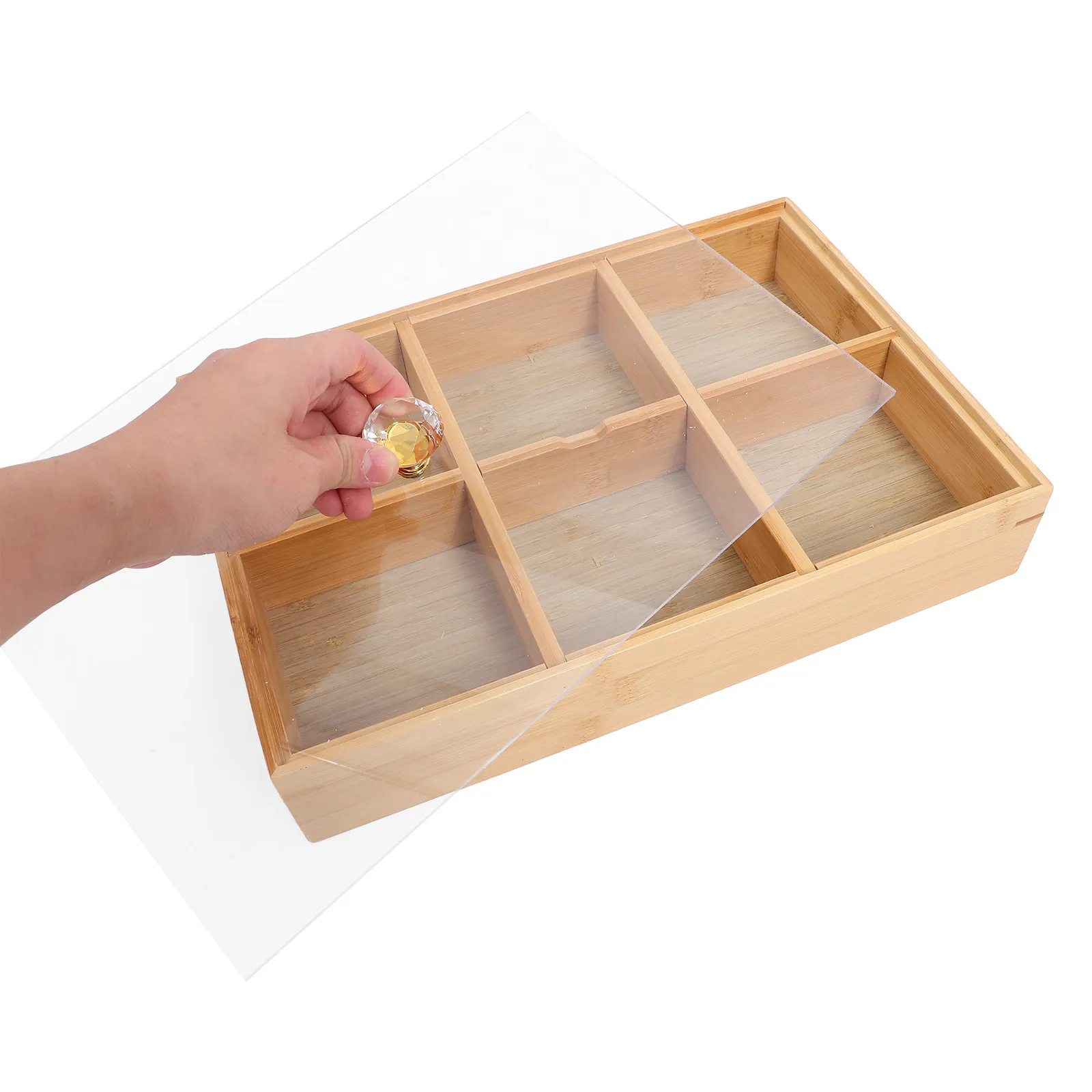 Bamboo Serving Tray Multi Compartment Food Plate for Sushi Dessert Snacks Fruit Storage Party Wedding Home Use Decorative Tray
Bamboo Serving Tray Multi Compartment Food Plate for Sushi Dessert Snacks Fruit Storage Party Wedding Home Use Decorative Tray