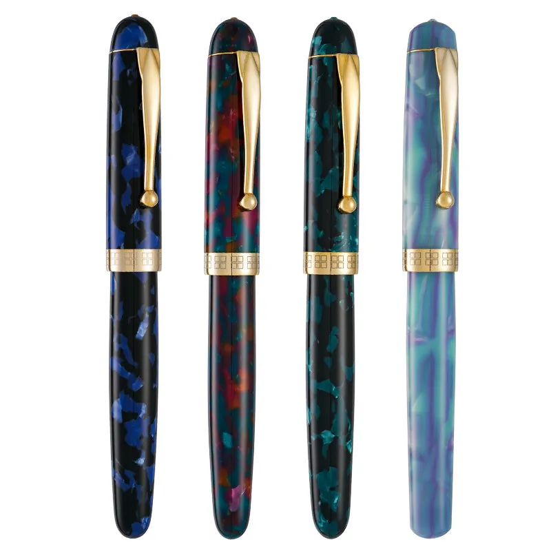 Japan-Pentx Resin Fountain Pen Golden Schmidt Tip Calligraphy Pen 0.5F 0.7M Affordable Plastic Fountain Pens Multi-color Resin
Japan-Pentx Resin Fountain Pen Golden Schmidt Tip Calligraphy Pen 0.5F 0.7M Affordable Plastic Fountain Pens Multi-color Resin