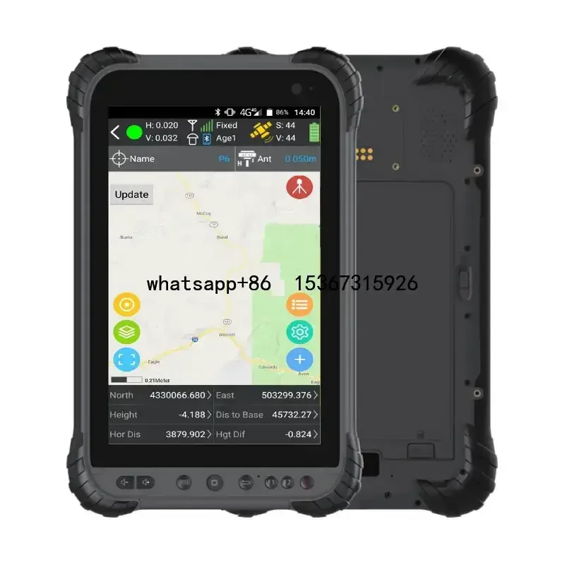Android 8.1 OS Handheld data controller P9II for RTK Controller & GIS Measurement Handheld GPS/GNSS GIS data collector
Android 8.1 OS Handheld data controller P9II for RTK Controller & GIS Measurement Handheld GPS/GNSS GIS data collector