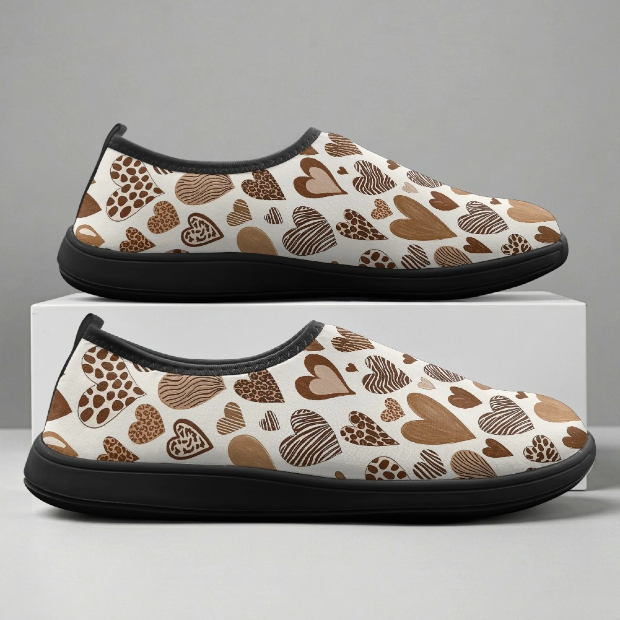 XIXIRIMIDO Slip-on Wide-toed Shoes Heart Print Men's Breathable Mesh Shoes Womens Fashion Summer Sneakers Walking Shoes 36-46
XIXIRIMIDO Slip-on Wide-toed Shoes Heart Print Men's Breathable Mesh Shoes Womens Fashion Summer Sneakers Walking Shoes 36-46