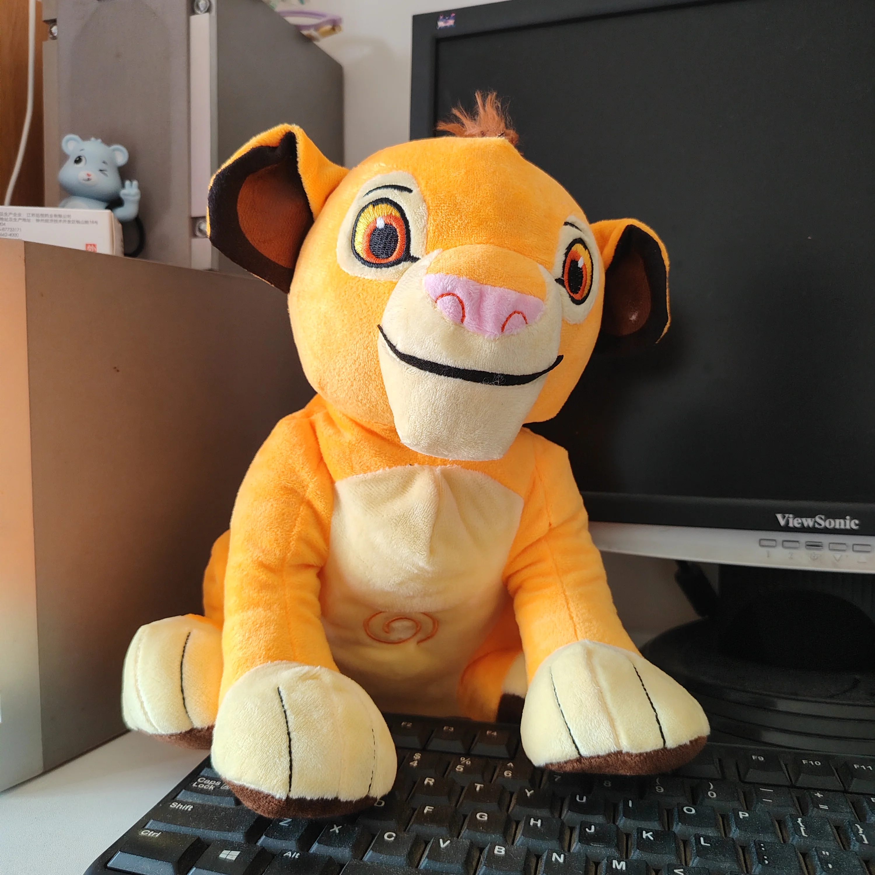 30cm Breathing, Glowing, & Sound-Activated Lion Plush Toy – Soothing Lullaby & Early Learning Companion for Babies/Kids
30cm Breathing, Glowing, & Sound-Activated Lion Plush Toy – Soothing Lullaby & Early Learning Companion for Babies/Kids