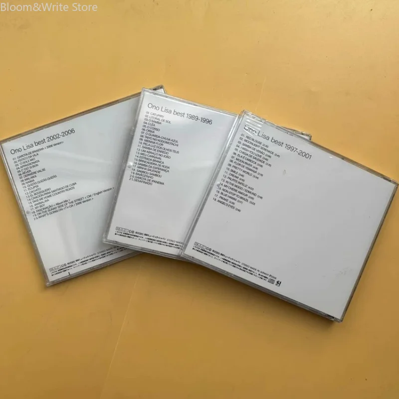 Famous Japanese Jazz Female Singer's Selected CD. Lisa Ono's Selected Trilogy From 1989 - 2006, The Best Samba Style Songs
Famous Japanese Jazz Female Singer's Selected CD. Lisa Ono's Selected Trilogy From 1989 - 2006, The Best Samba Style Songs