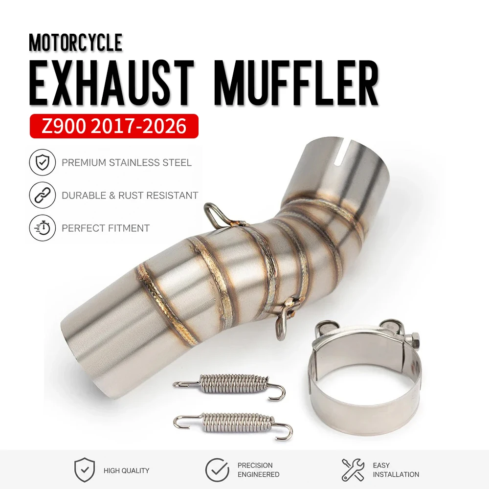 Z900 SE Motorcycle Exhaust Muffler Middle Link Pipe For KAWASAKI Z 900 SE 2017-2026 Connect Slip On Connector Accessories
Z900 SE Motorcycle Exhaust Muffler Middle Link Pipe For KAWASAKI Z 900 SE 2017-2026 Connect Slip On Connector Accessories
