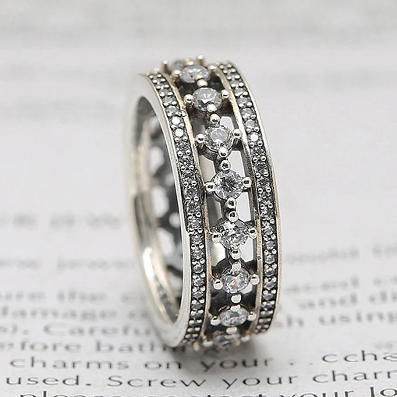 Vintage Elegant Fascination Ring For Women Authentic S925 Sterling Silver Lady Jewelry Girl Birthday Gift Clear CZ
Vintage Elegant Fascination Ring For Women Authentic S925 Sterling Silver Lady Jewelry Girl Birthday Gift Clear CZ