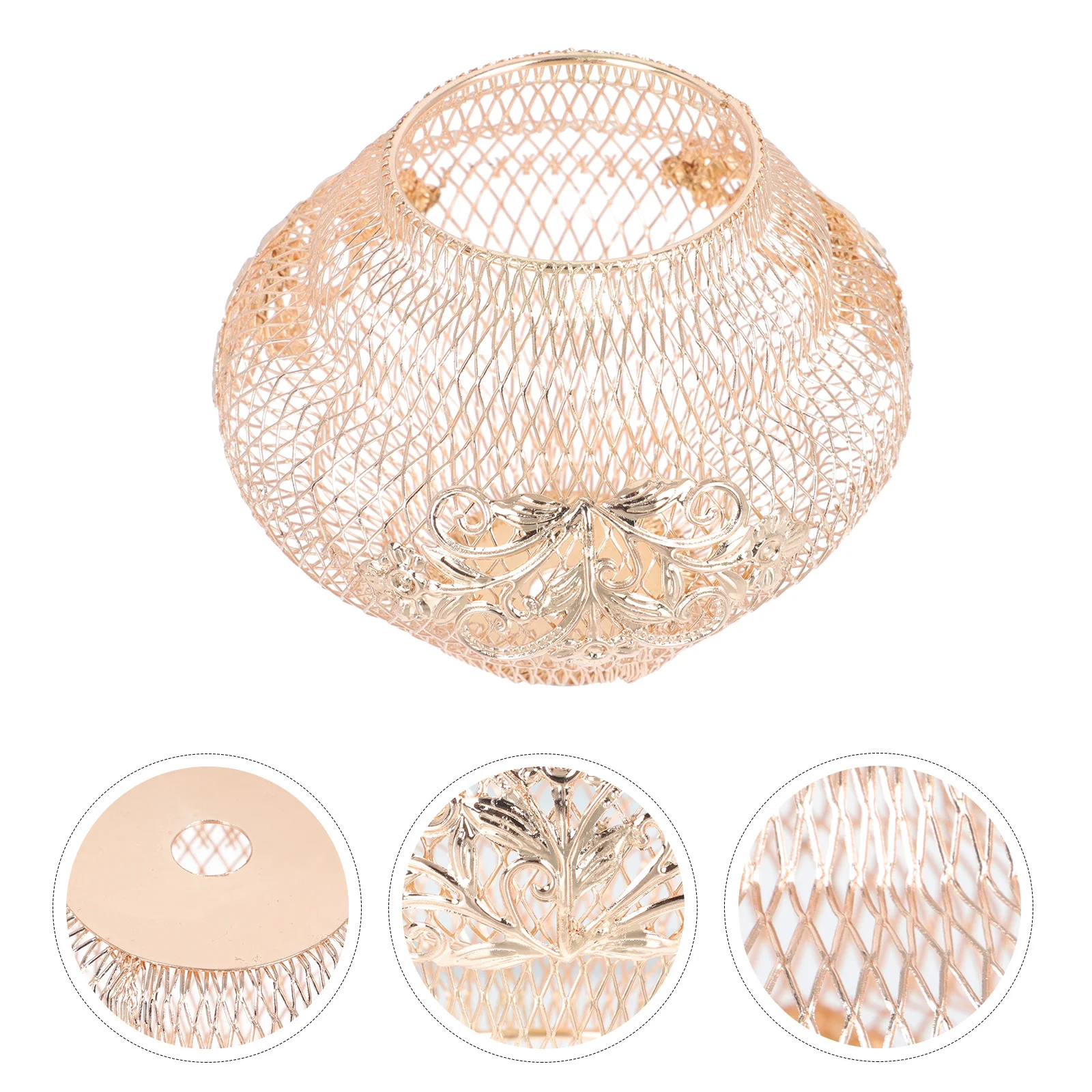 1Pcs Iron Craft Lampshade Exquisite Hollow-Out Design Hanging Lamp Cover for Living Room Bedroom Decorative Light Accessory
1Pcs Iron Craft Lampshade Exquisite Hollow-Out Design Hanging Lamp Cover for Living Room Bedroom Decorative Light Accessory