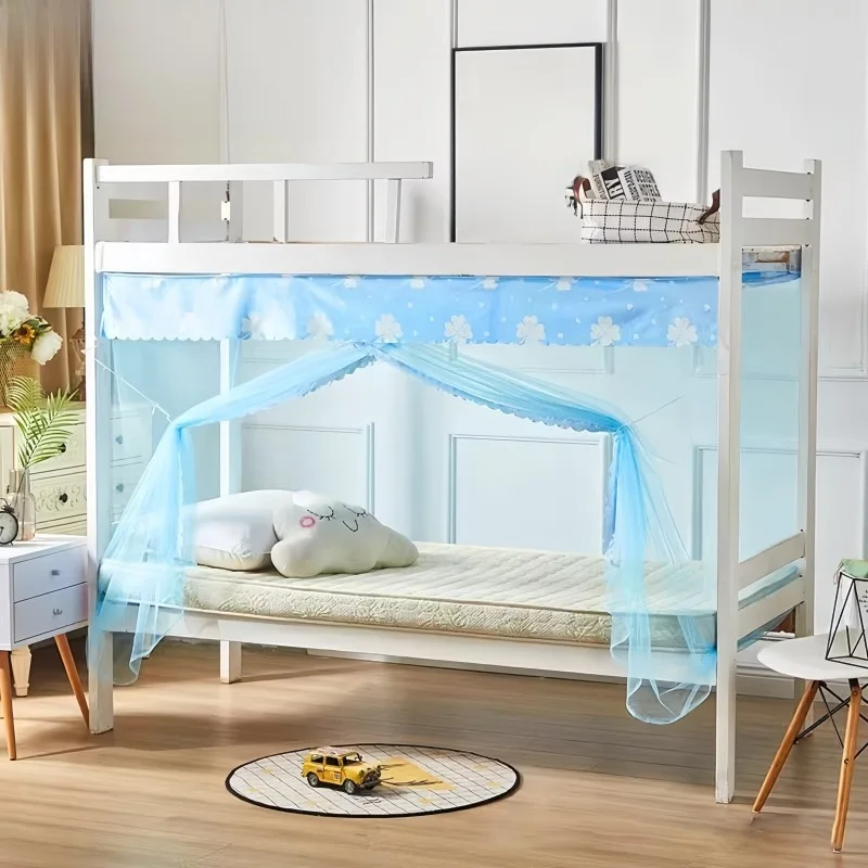 Dustproof Mosquito Net Single Bed Dormitory Bunk Bed Iron Frame Zipper Encrypted Student Dormitory Bedding Polyester Fiber
Dustproof Mosquito Net Single Bed Dormitory Bunk Bed Iron Frame Zipper Encrypted Student Dormitory Bedding Polyester Fiber
