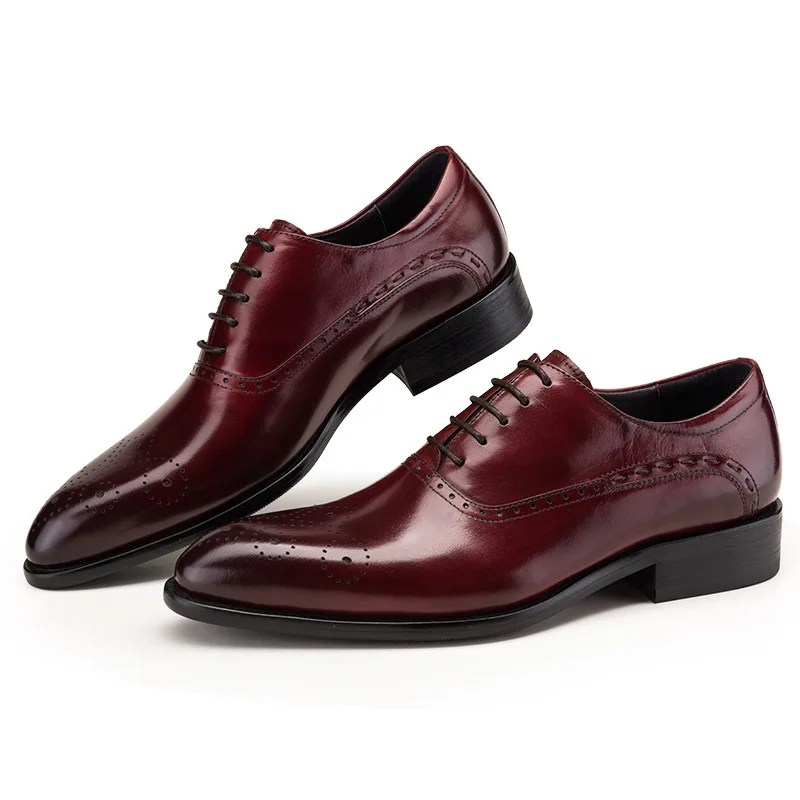 Men's Shoes Dress Leather Shoes Cowhide Shoes Fashion Wedding Leather Men
Men's Shoes Dress Leather Shoes Cowhide Shoes Fashion Wedding Leather Men