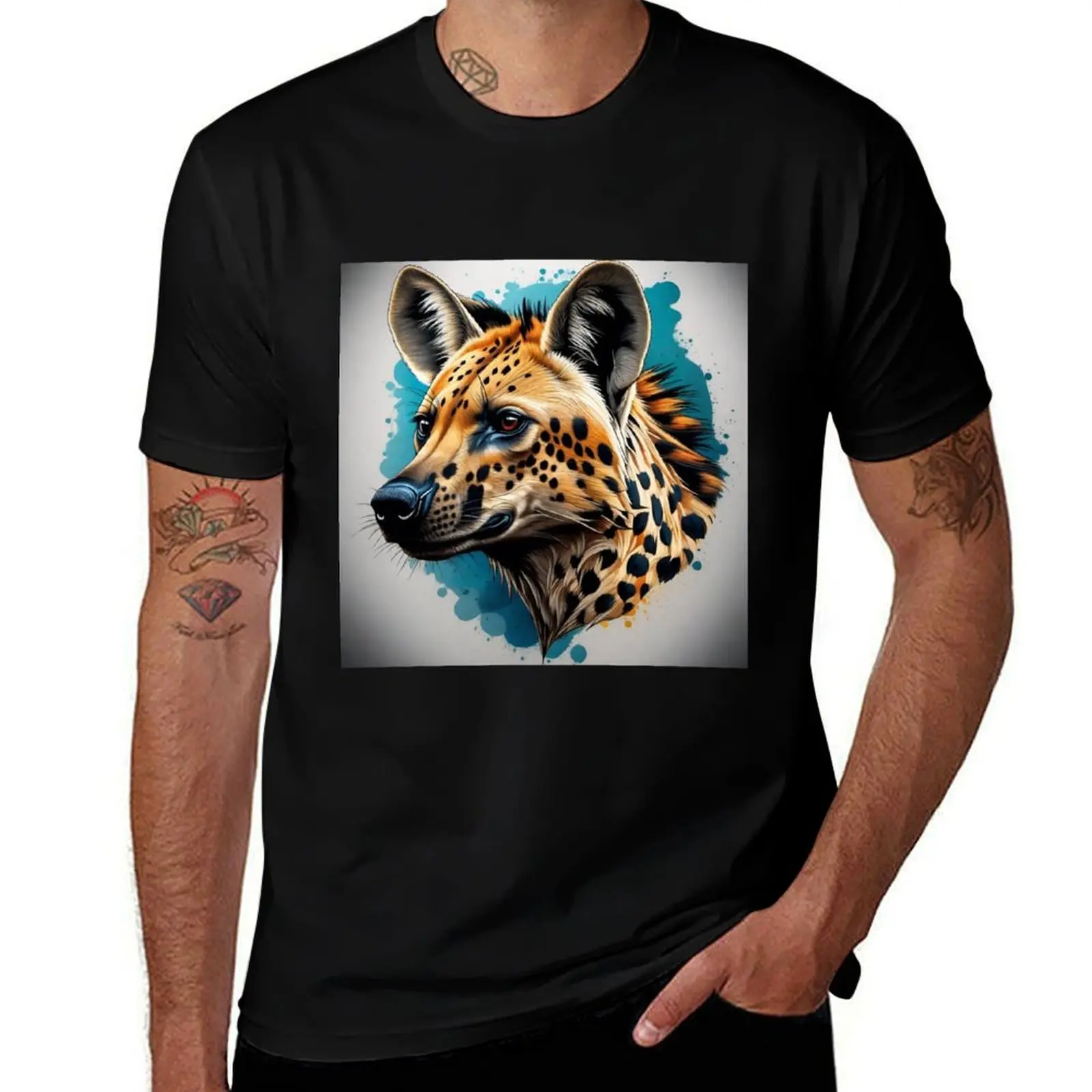 Spotted hyena T-Shirt oversized t shirt essential t shirt man clothes graphic t shirt vintage heavyweight shirts for men 
Spotted hyena T-Shirt oversized t shirt essential t shirt man clothes graphic t shirt vintage heavyweight shirts for men