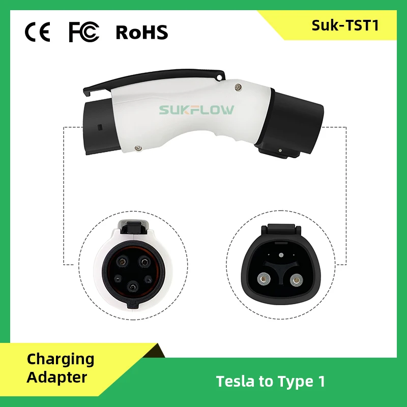 Electric Car Charger Tesla to SAE J1772 Adapter Tesla Model 3 S X Y Connector to Type 1 Charging Adaptor
Electric Car Charger Tesla to SAE J1772 Adapter Tesla Model 3 S X Y Connector to Type 1 Charging Adaptor