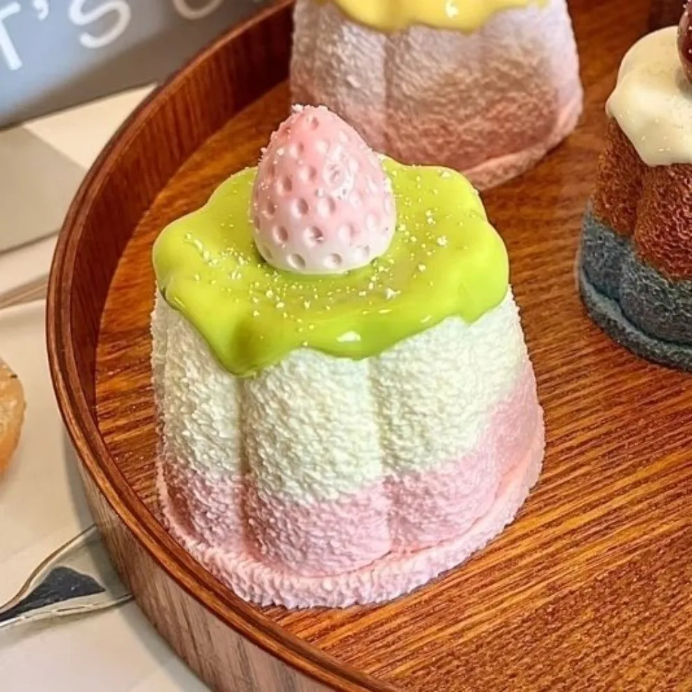 New Simulated Puddings Soft Squeeze Toy Silicone Strawberry Slow-Rebound Toy Chocolate Flavor Stress Relief Fidget Toy
New Simulated Puddings Soft Squeeze Toy Silicone Strawberry Slow-Rebound Toy Chocolate Flavor Stress Relief Fidget Toy