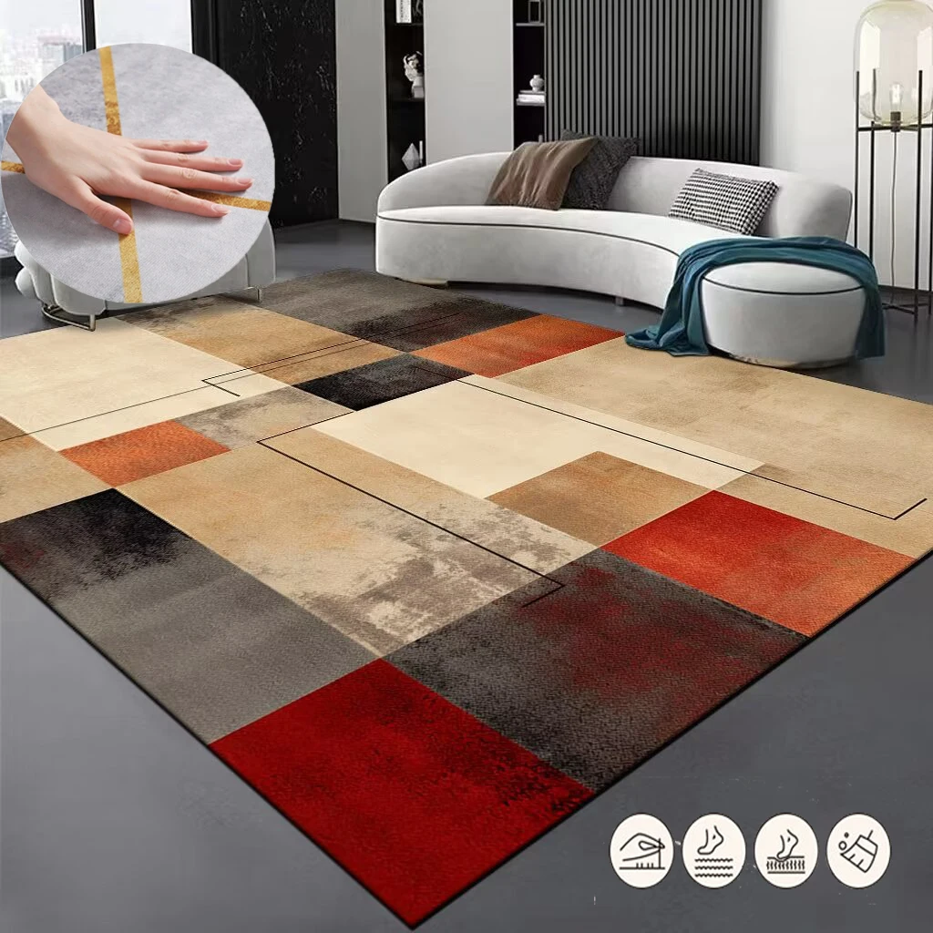Nordic Large Size Abstract Rugs for Living Room Light Luxury Sofa Area Decoration Carpets Home Bedroom Lounge Non-slip Floor Mat
Nordic Large Size Abstract Rugs for Living Room Light Luxury Sofa Area Decoration Carpets Home Bedroom Lounge Non-slip Floor Mat