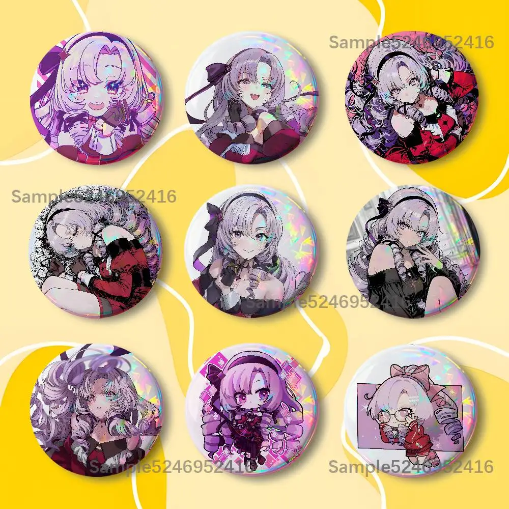 S-Salome N-Nijisanji Round Button Pins Badge Creative Brooches Backpack Clothes Decoration Fashion Cartoon Jewelry Gifts
S-Salome N-Nijisanji Round Button Pins Badge Creative Brooches Backpack Clothes Decoration Fashion Cartoon Jewelry Gifts