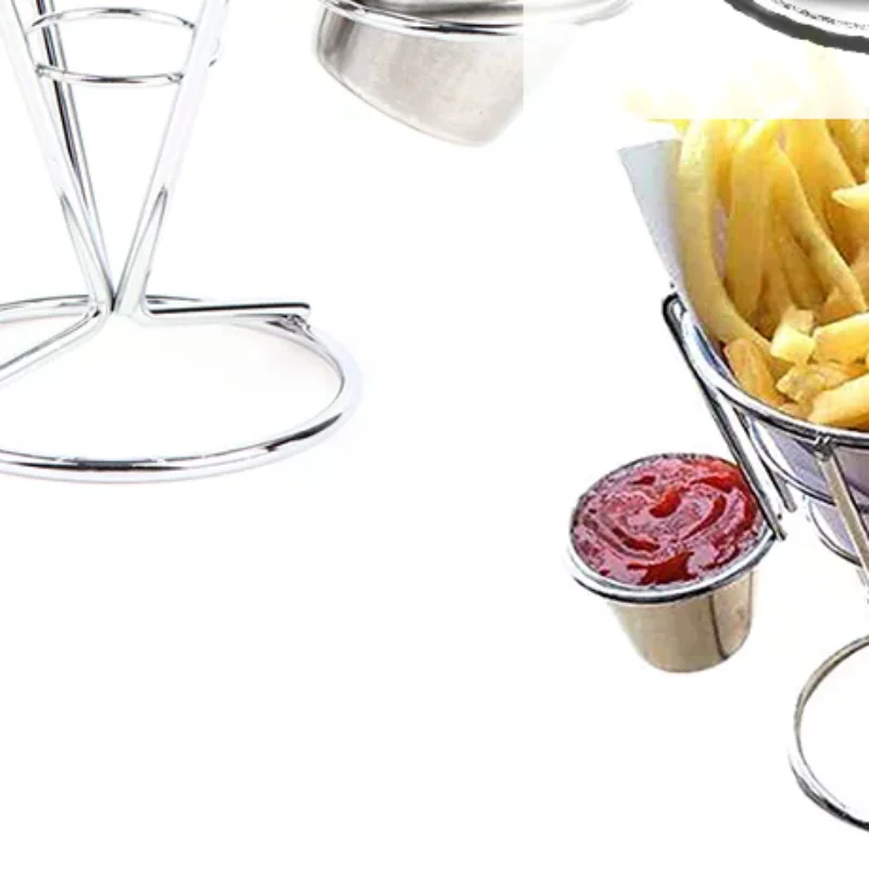 1 комплект из нержавеющей стали, подставка для жарки картофеля, конусная корзина, держатель для картофеля фри, рыбы, чипсов и закусок, органайзер для кухонных аксессуаров
1 комплект из нержавеющей стали, подставка для жарки картофеля, конусная корзина, держатель для картофеля фри, рыбы, чипсов и закусок, органайзер для кухонных аксессуаров