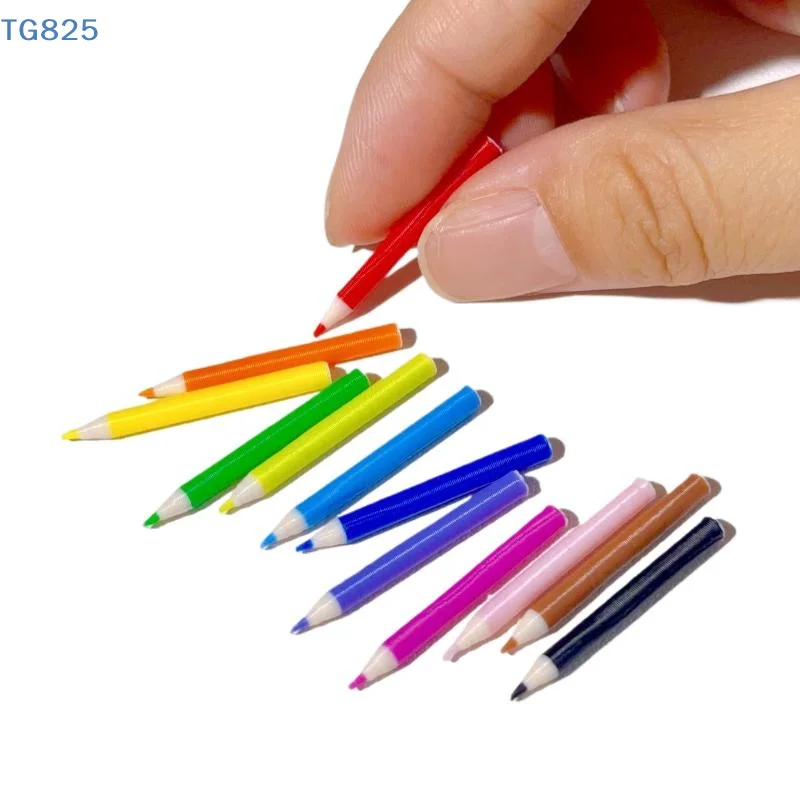 【AN】【AN】10/12Pcs Kid Pretend Play Toy Dollhouse Miniature Colored Pen Mini Pencil School Supplies Model Doll House Accessories
【AN】【AN】10/12Pcs Kid Pretend Play Toy Dollhouse Miniature Colored Pen Mini Pencil School Supplies Model Doll House Accessories