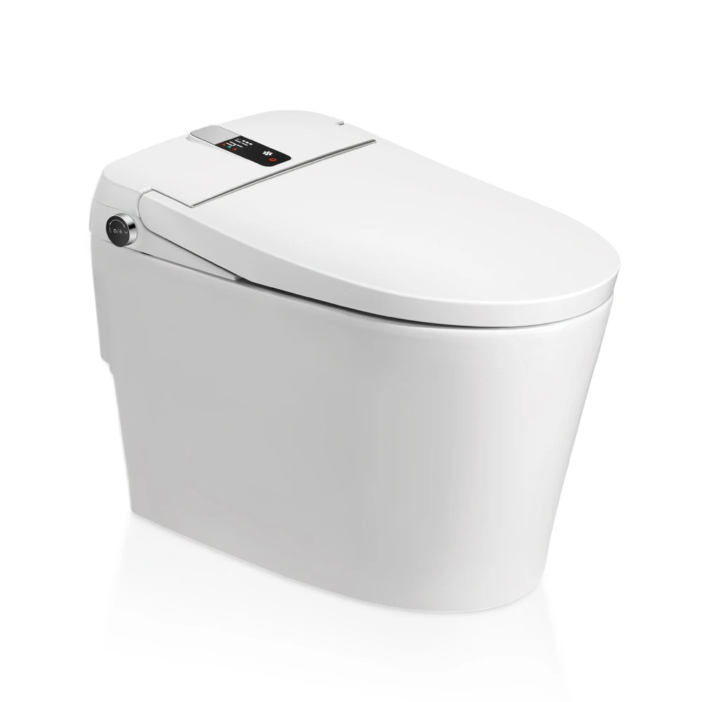 New Design Siphon Jet Flushing Piece Automatic Smart Toilet Floor Mounted
New Design Siphon Jet Flushing Piece Automatic Smart Toilet Floor Mounted