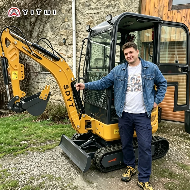 Mini Crawler Excavator Multi Functional China Factory Customized Wide Range Of Application High Quality Mini Excavator
Mini Crawler Excavator Multi Functional China Factory Customized Wide Range Of Application High Quality Mini Excavator