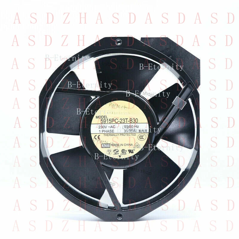 Z FOR NMB Fan 5915PC-23T-B30 Axial Fan 230VAC 35W 50/60Hz UPS Power Supply Cooling Fan
Z FOR NMB Fan 5915PC-23T-B30 Axial Fan 230VAC 35W 50/60Hz UPS Power Supply Cooling Fan