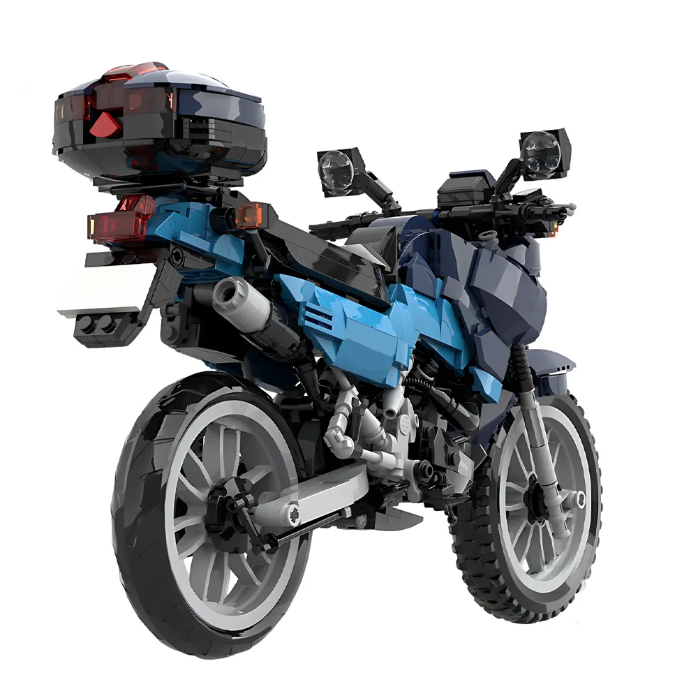 Gobricks MOC NX 125 Transcity Retro Motorcycle Building Block Model Mini Size NX 125 Transcity Motorcycle Bricks Toys Kids Gifts
Gobricks MOC NX 125 Transcity Retro Motorcycle Building Block Model Mini Size NX 125 Transcity Motorcycle Bricks Toys Kids Gifts