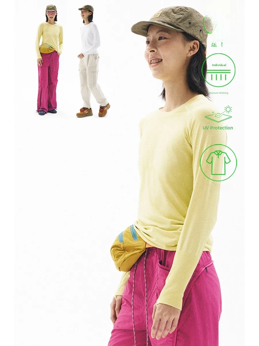 Wooye Women's Long Sve Qui Dry Sportswear Casual Ci Soft down Hiking Outdoor Breathable Sweat Absorbent T-irt
Wooye Women's Long Sve Qui Dry Sportswear Casual Ci Soft down Hiking Outdoor Breathable Sweat Absorbent T-irt