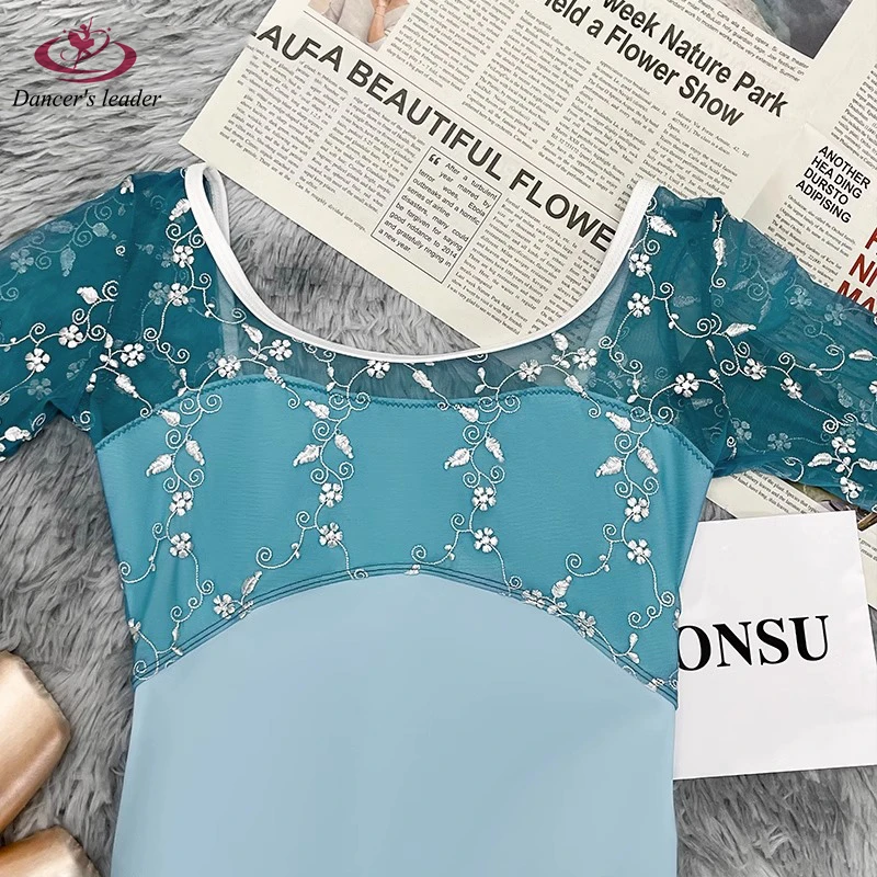Ballet Costume Leotard for Summer Body Dress Embroidered Mesh Gymnastics Tight Clothes Performance Yoga Costume
Ballet Costume Leotard for Summer Body Dress Embroidered Mesh Gymnastics Tight Clothes Performance Yoga Costume