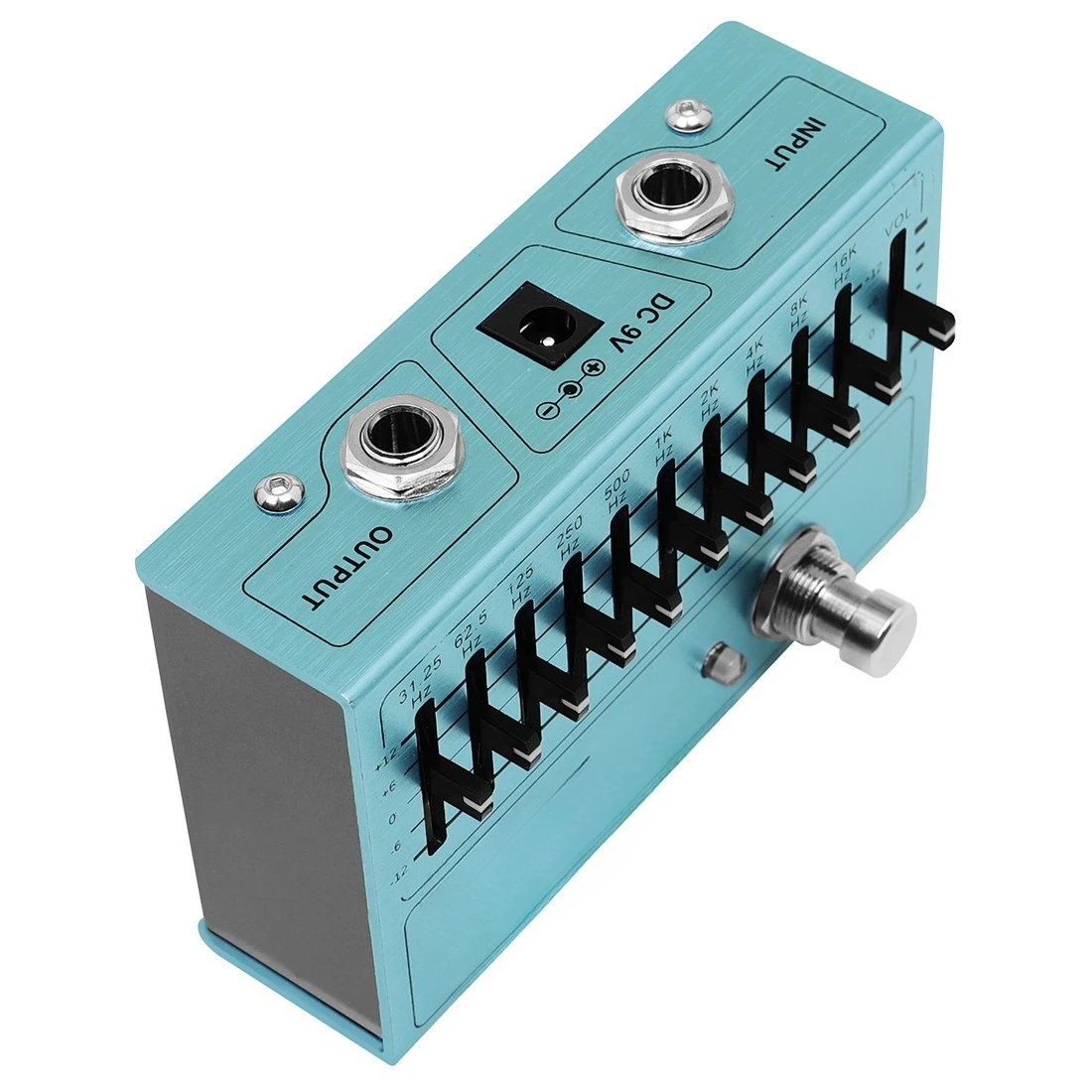 Electric guitar effect device audio, analog distortion overload, ten-segment EQ equalizer, guitar monolithic effect device
Electric guitar effect device audio, analog distortion overload, ten-segment EQ equalizer, guitar monolithic effect device