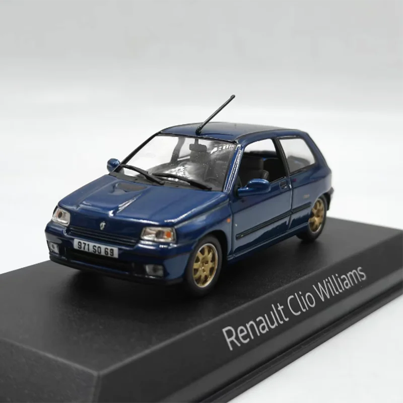 Масштаб 1:43 NOREV Clio Williams, имитация игрушечного автомобиля из сплава, модель статической коллекции, орнамент, подарок, сувенир
Масштаб 1:43 NOREV Clio Williams, имитация игрушечного автомобиля из сплава, модель статической коллекции, орнамент, подарок, сувенир