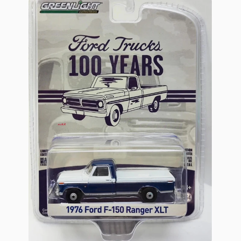 GreenLight 1:64 1990 Ford F-150 XL/1976 Ford F-150 Ranger XLT 100-летие пикап из сплава модель автомобиля праздничные подарки игрушки
GreenLight 1:64 1990 Ford F-150 XL/1976 Ford F-150 Ranger XLT 100-летие пикап из сплава модель автомобиля праздничные подарки игрушки