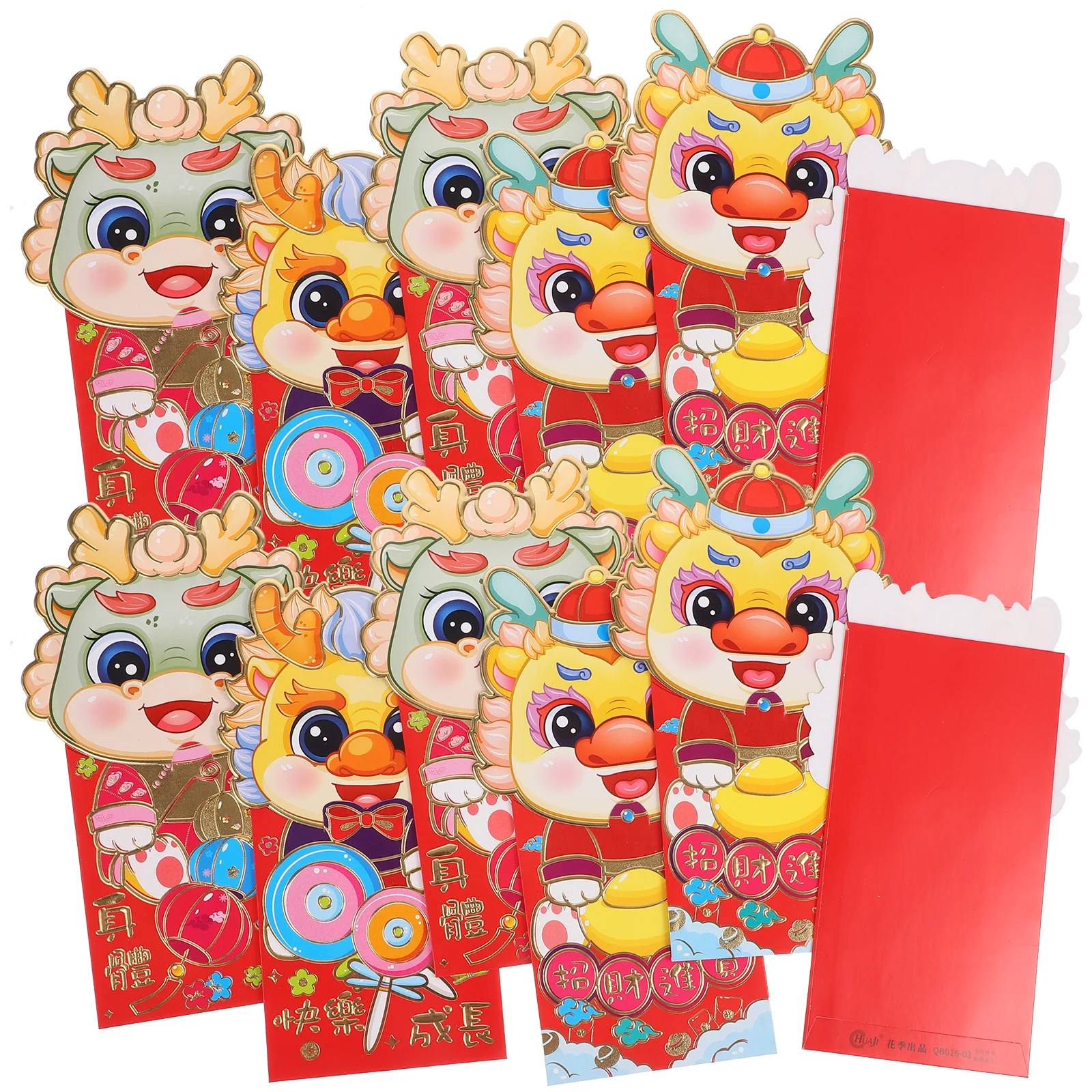 36 Pcs Cartoon Red Envelope Chinese New Year Money Bag Lunar Envelopes Dragon Envelops
36 Pcs Cartoon Red Envelope Chinese New Year Money Bag Lunar Envelopes Dragon Envelops