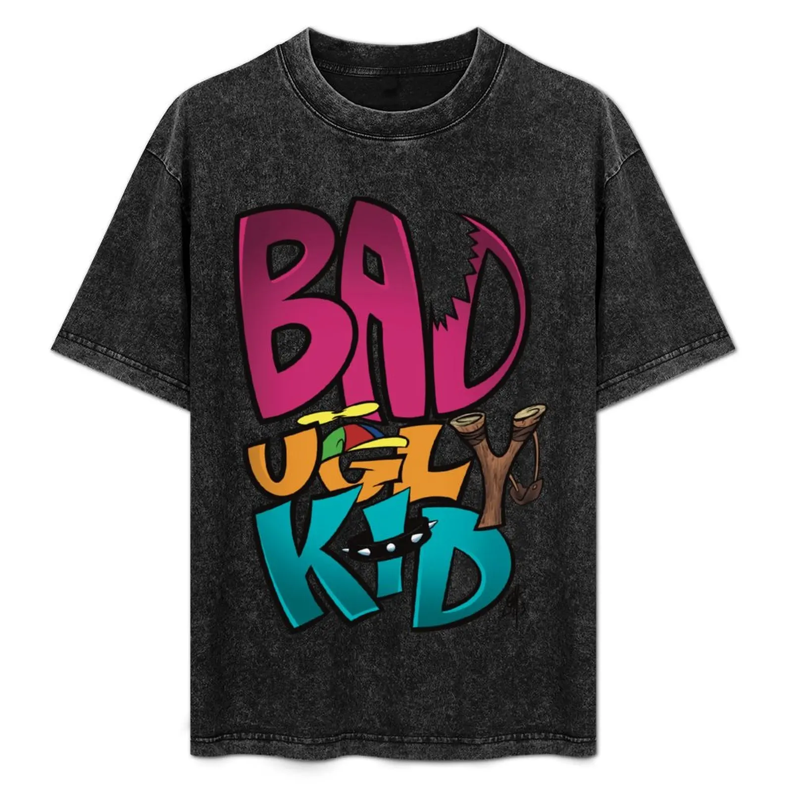 BAD UGLY KID logo T-Shirt Casual Holiday Short Sleeve Tee
BAD UGLY KID logo T-Shirt Casual Holiday Short Sleeve Tee