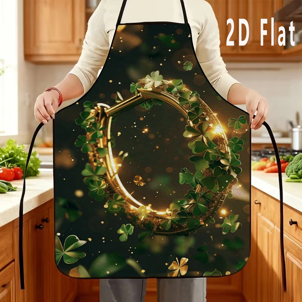 Фартук с 2D-принтом в виде четырехлистного клевера, 60x80 см, для кухни и ресторана, для барбекю, прочный и легко моющийся, 1 шт.
Фартук с 2D-принтом в виде четырехлистного клевера, 60x80 см, для кухни и ресторана, для барбекю, прочный и легко моющийся, 1 шт.