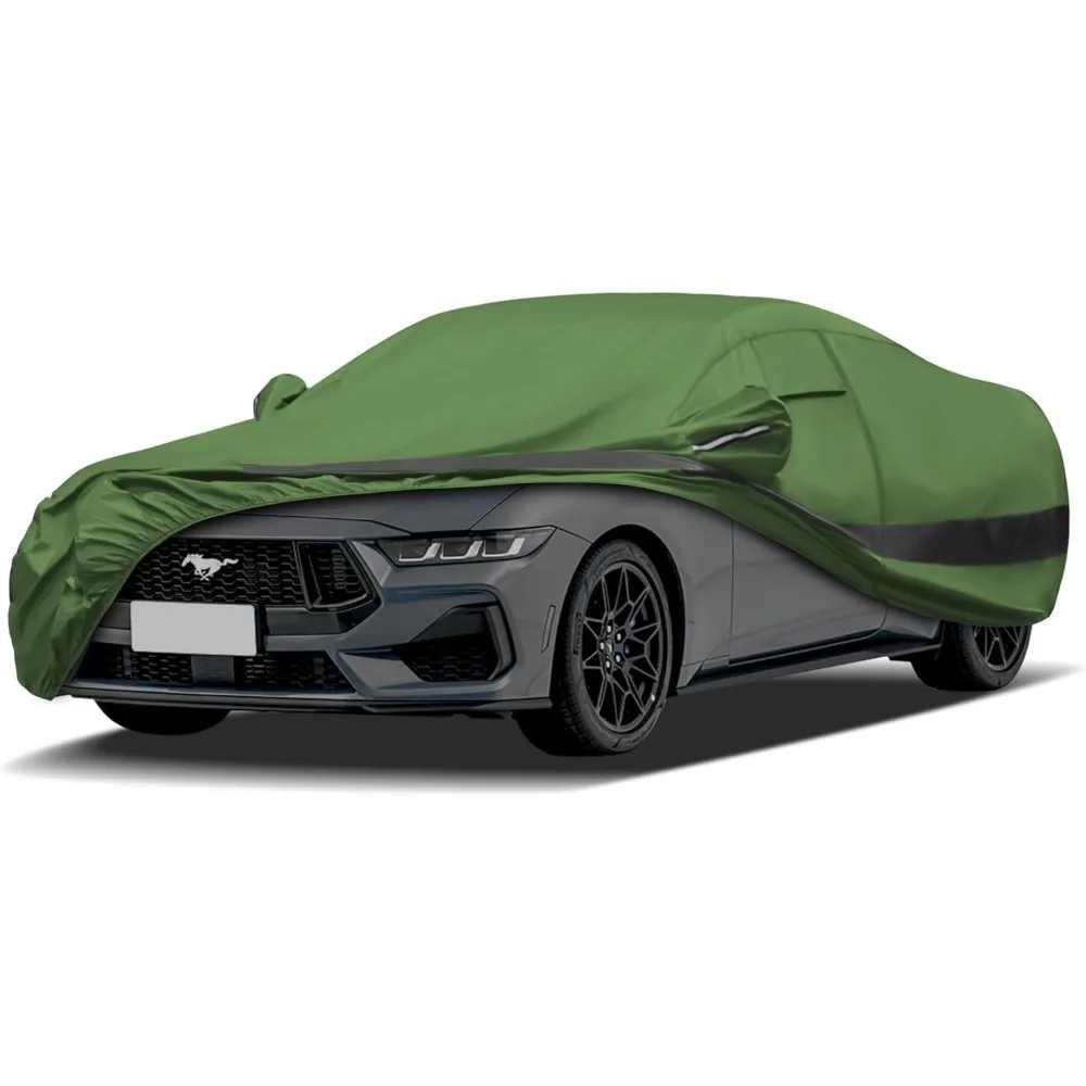 Waterproof All-Weather Car Cover for Ford Mustang, UV Protection with Zipper and Storage Bag
Waterproof All-Weather Car Cover for Ford Mustang, UV Protection with Zipper and Storage Bag