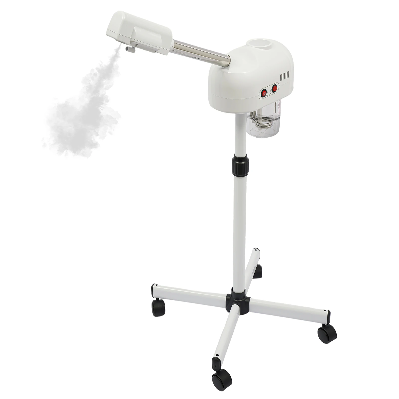 Facial Steamer PP Rubber Material US Standard Plug 110V 60Hz 800W Power 750ml Water Tank 42℃ Warm Steam 121 to 180 Seconds Spraying Time Adjustable Height Professional Skin Care Steamer For Salon Beauty And Spa Use
Facial Steamer PP Rubber Material US Standard Plug 110V 60Hz 800W Power 750ml Water Tank 42℃ Warm Steam 121 to 180 Seconds Spraying Time Adjustable Height Professional Skin Care Steamer For Salon Beauty And Spa Use