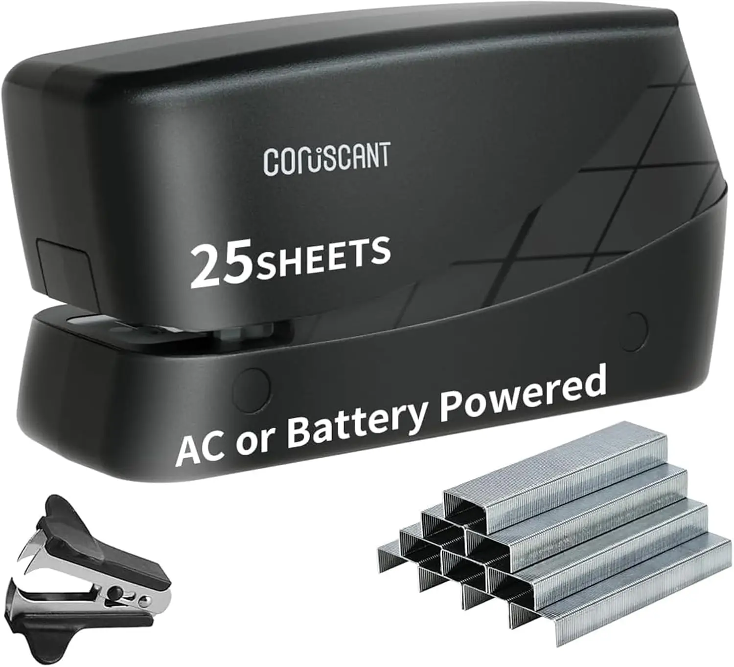 Heavy Duty Electric Stapler, No-Jam Automatic with 2000 Staples & Remover, AC/Battery Powered for Office Home School Use
Heavy Duty Electric Stapler, No-Jam Automatic with 2000 Staples & Remover, AC/Battery Powered for Office Home School Use