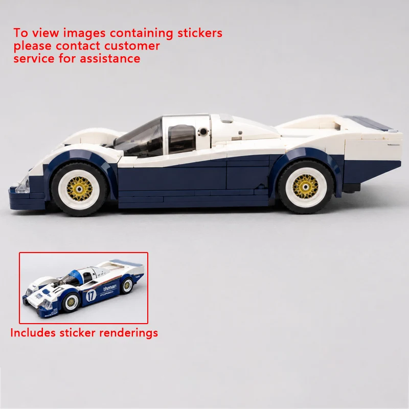 Speed Racing Car Model MOC Building Bricks WEC IMSA Le Mans Modular Technology Children Holiday Gifts Assemble Toys Suit
Speed Racing Car Model MOC Building Bricks WEC IMSA Le Mans Modular Technology Children Holiday Gifts Assemble Toys Suit
