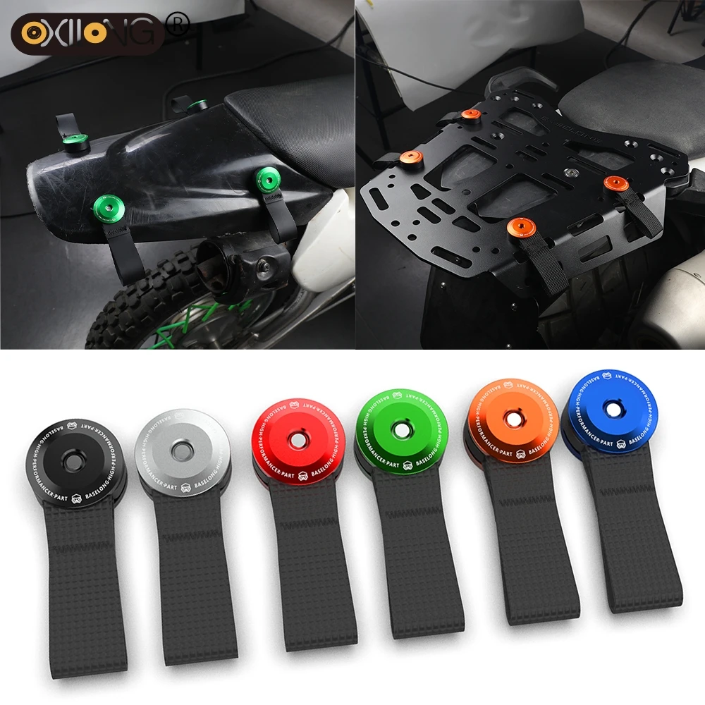 Dirt Bike OS-Rack Loops Rear Luggage 6mm Holes For HUSABERG FE350 FE390 FE501 FX450 TE125 TE250 For 390/890/790/1050/1299 ADV
Dirt Bike OS-Rack Loops Rear Luggage 6mm Holes For HUSABERG FE350 FE390 FE501 FX450 TE125 TE250 For 390/890/790/1050/1299 ADV