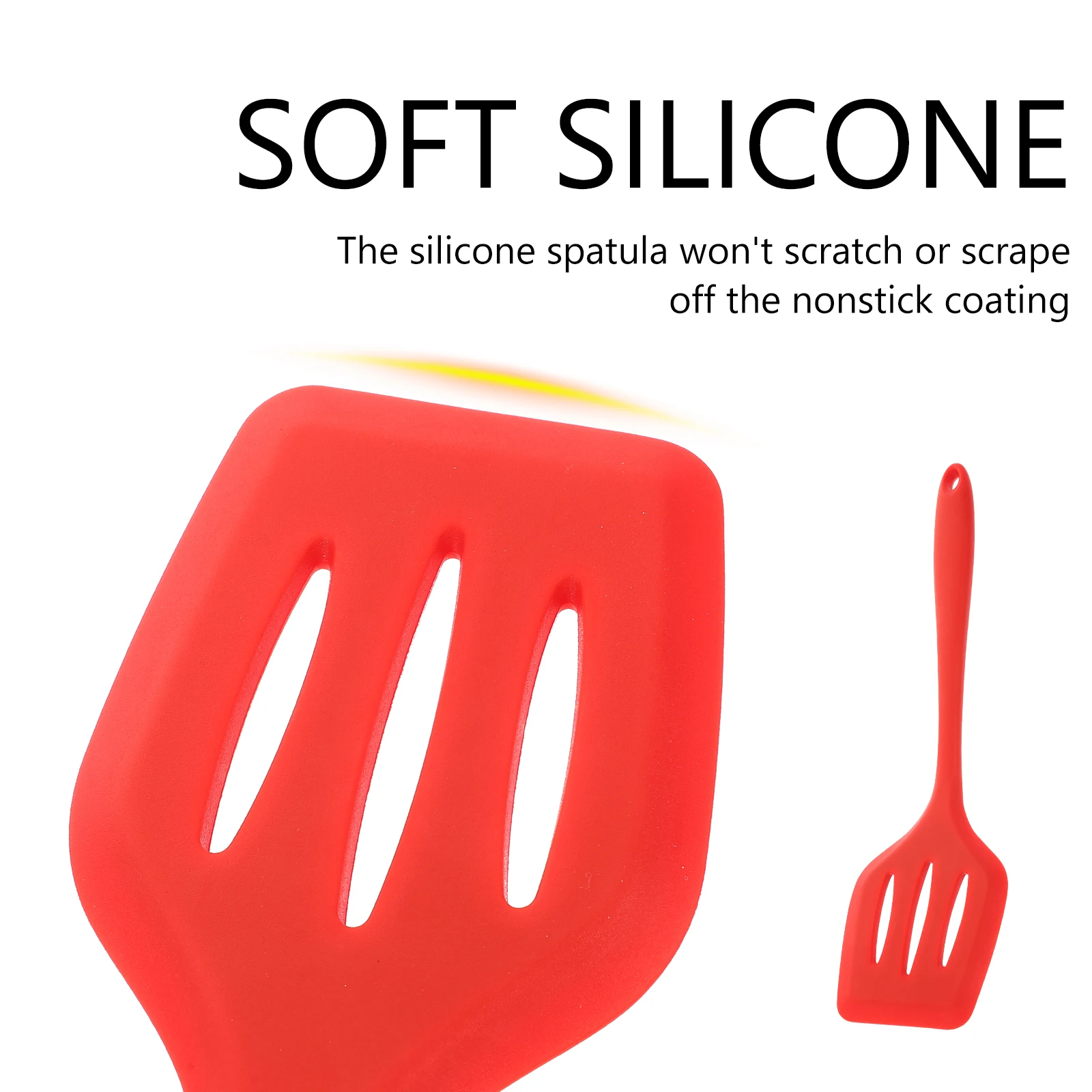 3pcs Silicone Cooking Reusable Heat-Resistant Wok Spatula Portable Big Pot Spatula For Kitchen Home Restaurant Use
3pcs Silicone Cooking Reusable Heat-Resistant Wok Spatula Portable Big Pot Spatula For Kitchen Home Restaurant Use