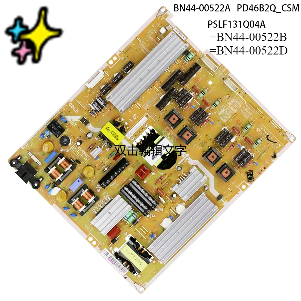 TV Power Supply Board BN44-00522A BN44-00522B FOR UN46ES8000FXZA UA46ES7500 UN46DES7100FUE40ES8000 UE46ES8000 UN46ES7500FXZA
TV Power Supply Board BN44-00522A BN44-00522B FOR UN46ES8000FXZA UA46ES7500 UN46DES7100FUE40ES8000 UE46ES8000 UN46ES7500FXZA