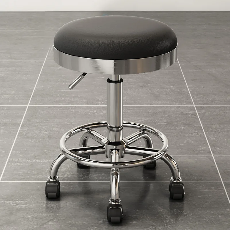 Firm Beauty chair lift round stool explosion-proof stool barber chair big work stool hair shop turn stool round household goods
Firm Beauty chair lift round stool explosion-proof stool barber chair big work stool hair shop turn stool round household goods