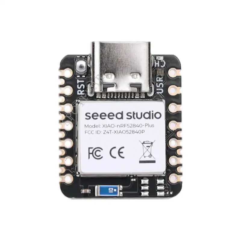 XIAO-nRF52840 Plus 20GPIOs BLE Sense Tiny SuperMini Onboard Mic/Sensor For Seeed StudioFor Arduino
XIAO-nRF52840 Plus 20GPIOs BLE Sense Tiny SuperMini Onboard Mic/Sensor For Seeed StudioFor Arduino