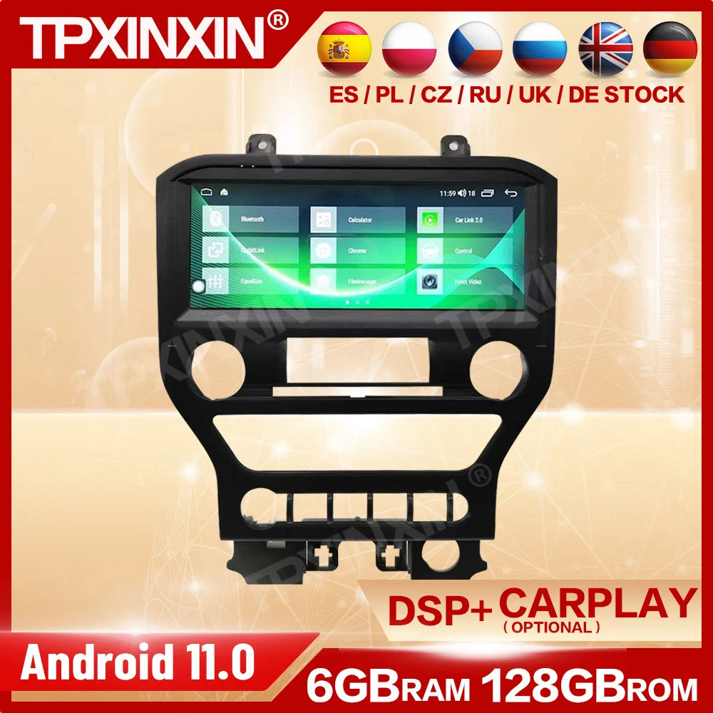 Android Automotive Multimedia For Ford Mustang 2013 2014 2015 2016 2017 2018 2019 Carplay Radio Coche With Bluetooth Player Unit
Android Automotive Multimedia For Ford Mustang 2013 2014 2015 2016 2017 2018 2019 Carplay Radio Coche With Bluetooth Player Unit
