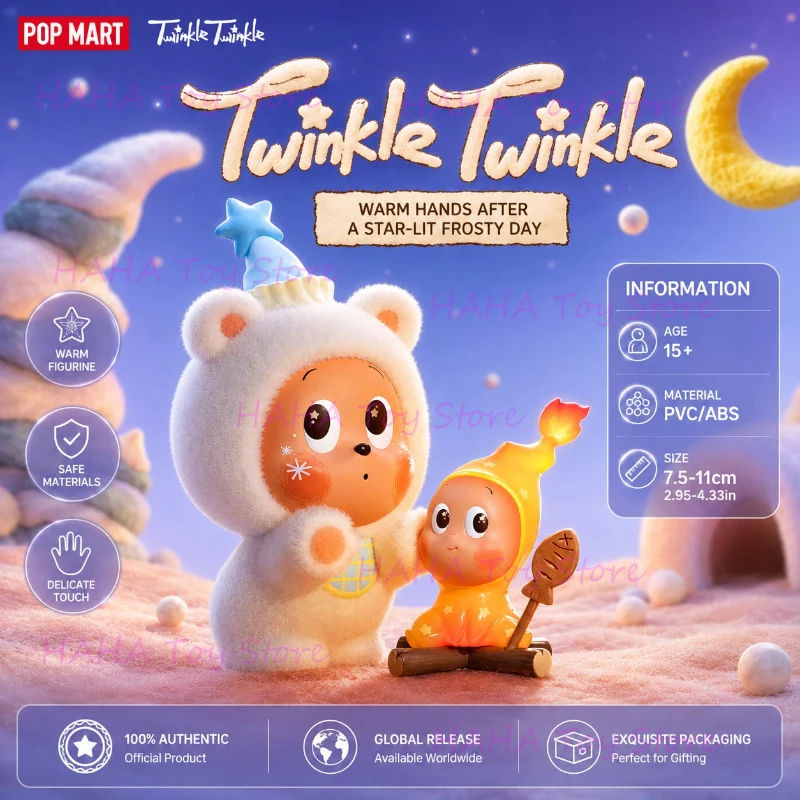 POP MART TWINKLE TWINKLE Warm Afternoon In Frozen Soil Collectible Plush Vinyl Figure Hangtag Decorative Ornament Kids Gift Toy
POP MART TWINKLE TWINKLE Warm Afternoon In Frozen Soil Collectible Plush Vinyl Figure Hangtag Decorative Ornament Kids Gift Toy