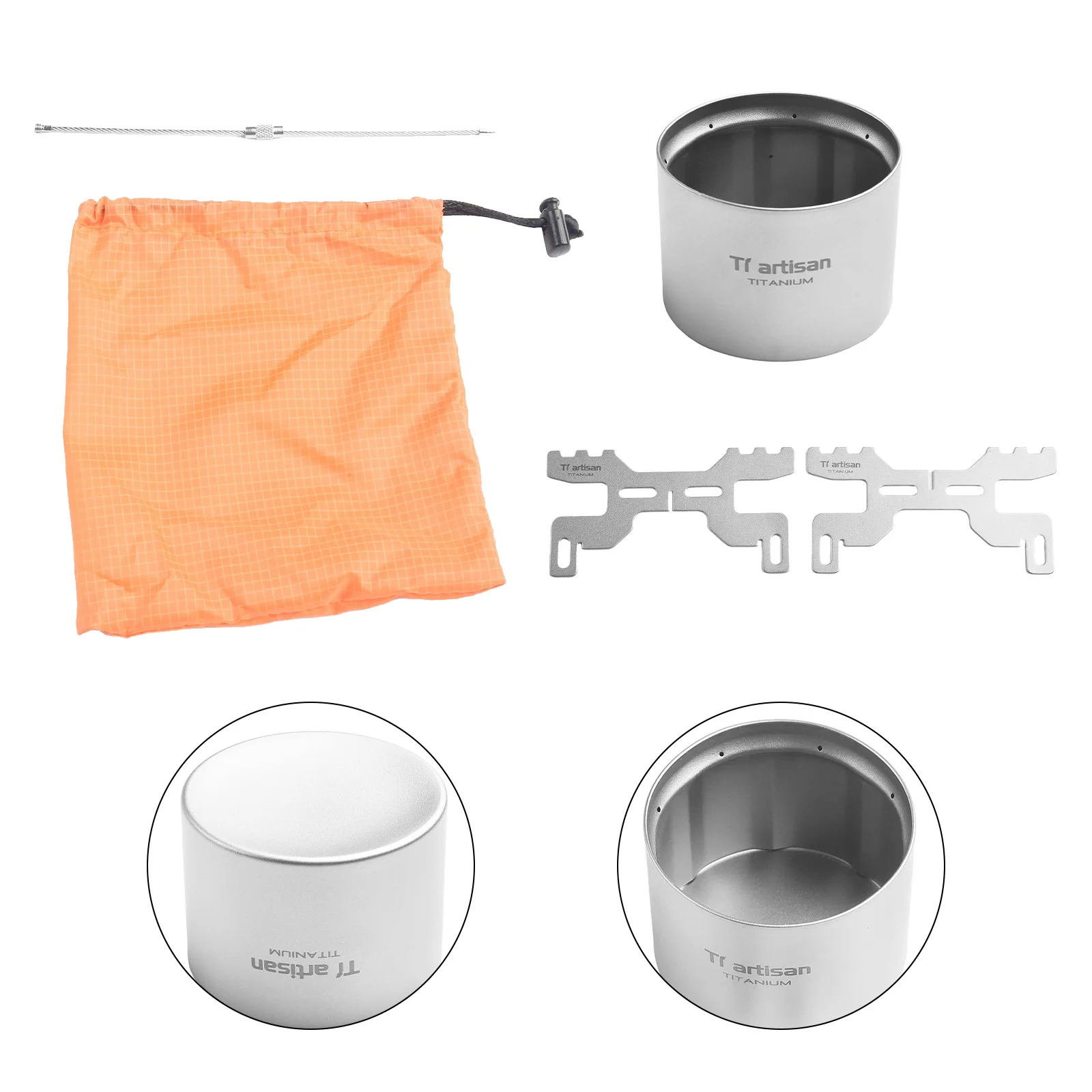 1pc Alcohol Stove Cross Stand 70ml Alcohol Stove Outdoor Tool Picnic Titanium Alcohol Stove Camping Alcohol Stove
1pc Alcohol Stove Cross Stand 70ml Alcohol Stove Outdoor Tool Picnic Titanium Alcohol Stove Camping Alcohol Stove